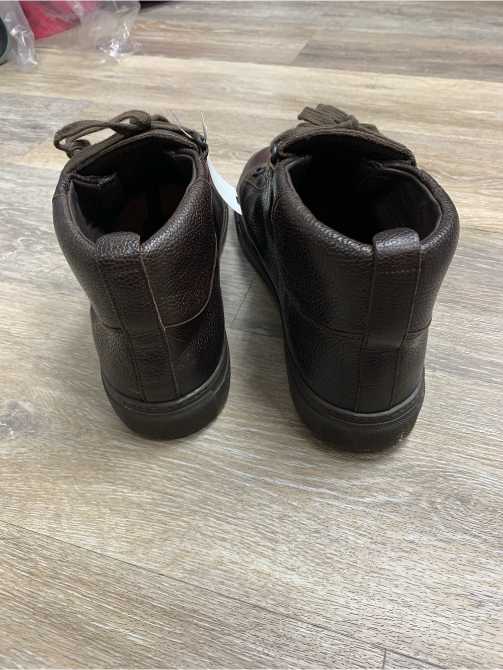 Balenciaga Arena Brown Leather Sneakers Size 45 - Picture 6 of 9